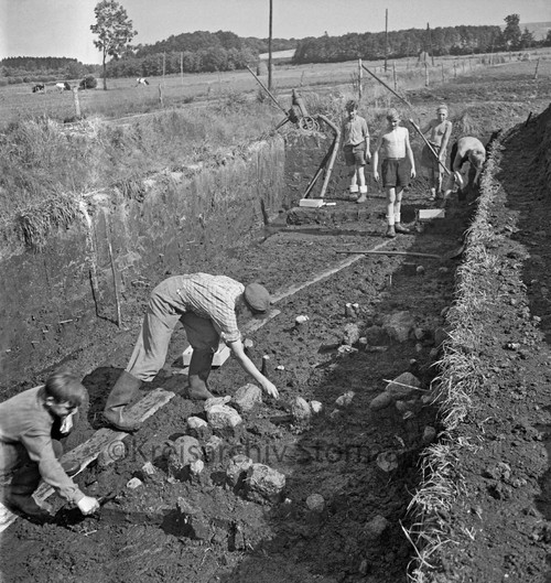 Archäologische Grabung 1951