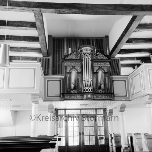 Orgelempore, 1964