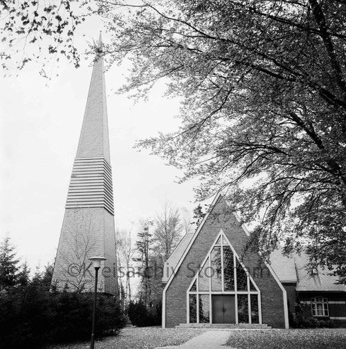 Tangstedt, Kapelle "Zum guten Hirten" nach dem Umbau 1964/65 (Aufnahme von 1967)