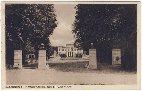 Zufahrt zum Herrenhaus, 1930