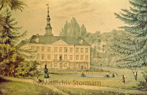 Herrenhaus Wandsbek, ca. 1850